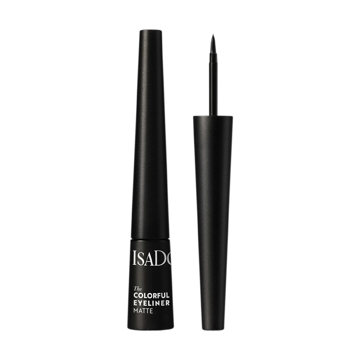 Підводка для очей IsaDora The Colorful Eyeliner Matte 10 Black, 2.5 мл